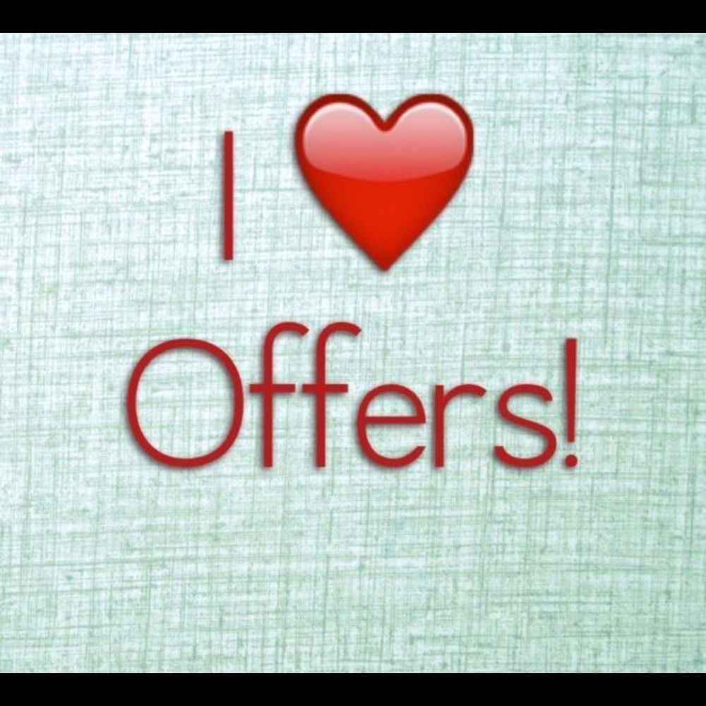 Feel free to make an offer